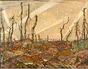 Alexander Young Jackson A Copse oil painting